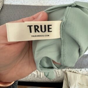 True & Co Soft Green Bra